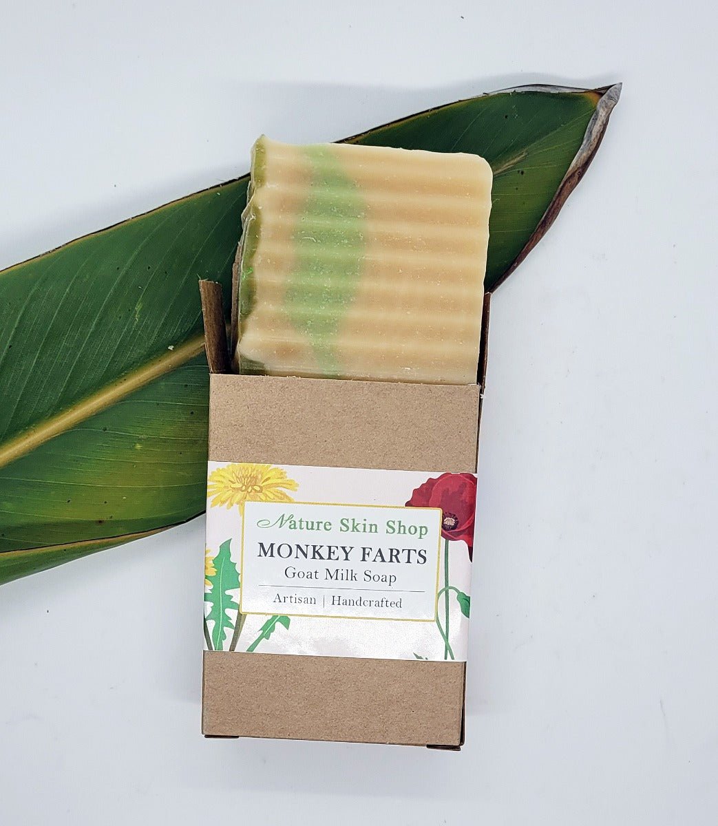 Monkey Farts Goat Milk Natural Soap, Cold Process-0